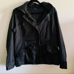 Black zip up jacket
